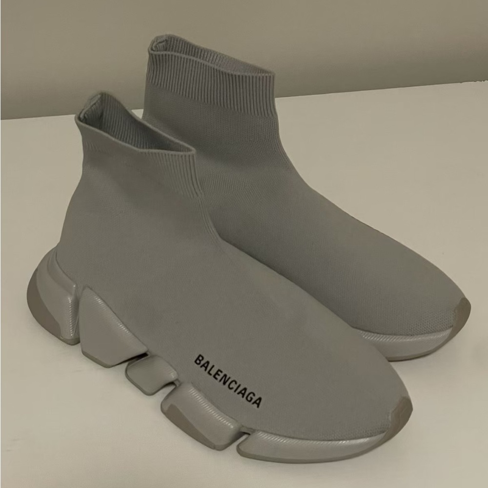 Balenciaga Gray Sole Sneakers